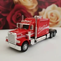 Miniatura de Caminhão Americano Coca Cola Natal, com Luz, Som e solta Vapor.