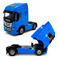 Miniatura de Miniatura Caminhão IVECO Trucado, com Luz, Som e Fricção