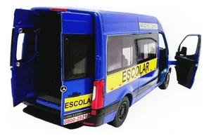 Foto de Miniatura Van MERCEDES SPRINTER Escolar 1:48, Fricção