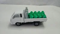 Miniatura de Miniatura Kia Bongo Fricção Carrinho Metal Carga de Gás P45 e P13
