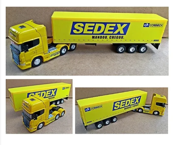 Foto de Miniatura Caminhão SCANIA SEDEX
