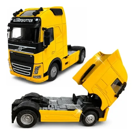 Foto de Miniatura Caminhão VOLVO FH Trucado, com Luz, Som e Fricção