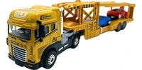 Miniatura de Miniatura Caminhão Cegonha, com Luz, Som e Fricção