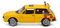 Miniatura de Miniatura De Ferro Brasilia Amarela Mamonas Assassinas 1:24  RICA EM DETALHES