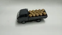 Miniatura de Miniatura Kia Bongo Mini Caminhão Fricção Carrinho Metal E Plástico com Carga de Gás Dourado