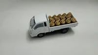 Miniatura de Miniatura Kia Bongo Mini Caminhão Fricção Carrinho Metal E Plástico com Carga de Gás Dourado