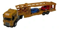Miniatura de Miniatura Caminhão Cegonha, com Luz, Som e Fricção