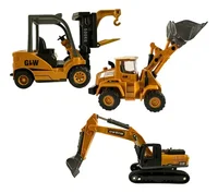 Miniatura de Kit Miniaturas Máquinas De Construção Box 3 Peças