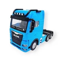 Miniatura de Miniatura Caminhão MAN Trucado, com Luz, Som e Fricção