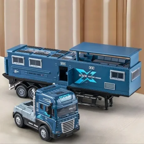 Foto de Miniatura Caminhão Motorhome com Luz , Som e Fricção