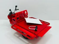Miniatura de Miniatura De Triciclo De Liga Dobrável Com Som, Luz e Fricção