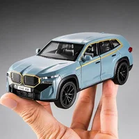 Miniatura de Modelo Bmw XM Na Escala 1/32, com Luz, Son e Fricção