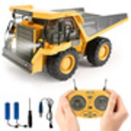Foto de Miniatura Caminhão Basculante De Mineração Controle Remoto 9 Canais