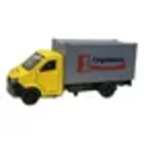 Foto de Miniatura Caminhão Iveco Fricção Carroceria Fechada 1:36