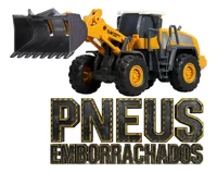 Miniatura de Miniatura Pá Carregadeira Construção Civil Glw 1/55