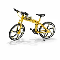 Miniatura de Miniatura Bicicleta Star 19cm – Metal Resistente e Rodas de Borracha
