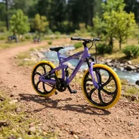 Miniatura de Miniatura Metal Bike Street Com Amortecedor Colecionador
