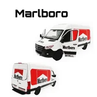 Miniatura de Miniatura Van MERCEDES SPRINTER 1:48, Fricção