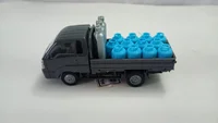 Miniatura de Miniatura Caminhão Iveco Fricção Carroceria com Carga ( GÁS P45 e P13)
