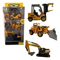 Miniatura de Kit Miniaturas Máquinas De Construção Box 3 Peças