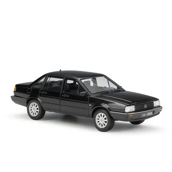Foto de Miniatura Volkswagen Santana 1:24 Welly Metal Abre Portas Capô Colecionável