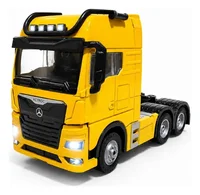 Miniatura de Miniatura Caminhão MERCEDES ACTROC Trucado, com Luz, Som e Fricção