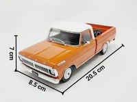 Miniatura de Miniatura California Classics Ford F-100 1970 1:24 - RICA EM DETALHES