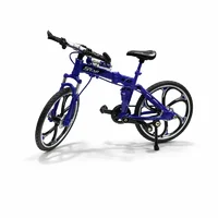 Miniatura de Miniatura Bicicleta Star 19cm – Metal Resistente e Rodas de Borracha