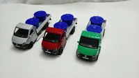 Miniatura de Miniatura Caminhão Iveco Fricção Carroceria carga ( CAIXAS DE ÁGUA )