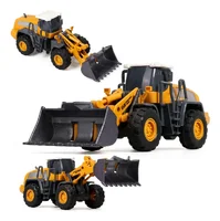 Miniatura de Miniatura Pá Carregadeira Construção Civil Glw 1/55