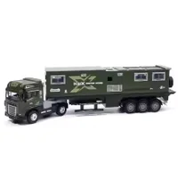 Miniatura de Miniatura Caminhão Trailer Motorhome Luz Som Fricção