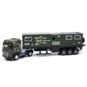 Foto de Miniatura Caminhão Trailer Motorhome Luz Som Fricção