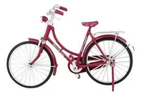 Miniatura de Miniatura Bicicleta Retrô Bike Em Metal Classic 18cm