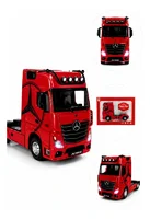 Miniatura de Miniatura Caminhão Mercedes-benz Actros 1:24 Com Luz E Som
