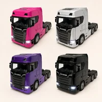Miniatura de Miniaturas Caminhão Scania 770s 1:50 Fricção, Luz E Som