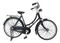 Miniatura de Miniatura Bicicleta Retrô Bike Em Metal Classic 18cm