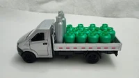 Miniatura de Miniatura Caminhão Iveco Fricção Carroceria com Carga ( GÁS P45 e P13)