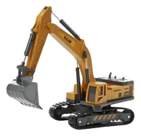 Miniatura de Miniatura Escavadeira Hidráulica Glw Articulável Real 1:50