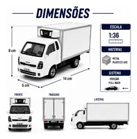 Miniatura de Miniatura Kia Bongo Baú