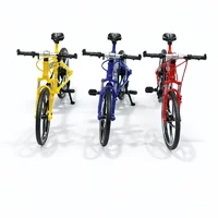 Miniatura de Miniatura Bicicleta Star 19cm – Metal Resistente e Rodas de Borracha