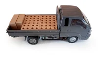 Miniatura de Miniatura Kia Bongo Mini Caminhão Fricção Carrinho Metal E Plástico com Carga ( à escolher )