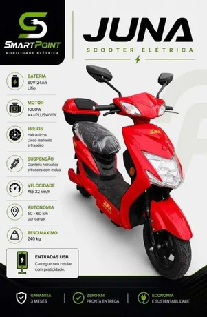 Foto de Moto Elétrica Juna