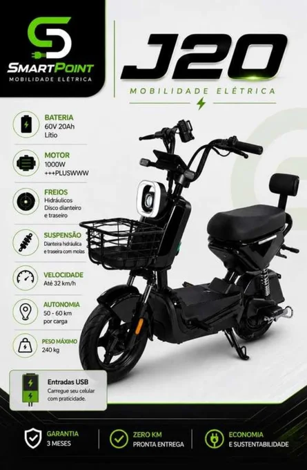 Foto de Moto eletrica J20