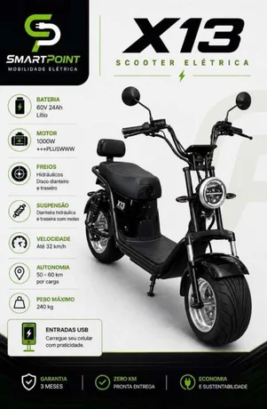 Foto de Moto Eletrica X13