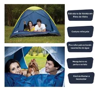 Miniatura de Barraca Camping Iglu para até 4 Pessoas - Mor