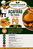 Miniatura de 17.59- Açafrão da Terra ( Cúrcuma ) 30g.