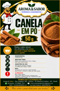 Foto de 03.103 - Canela Pó 50 gr