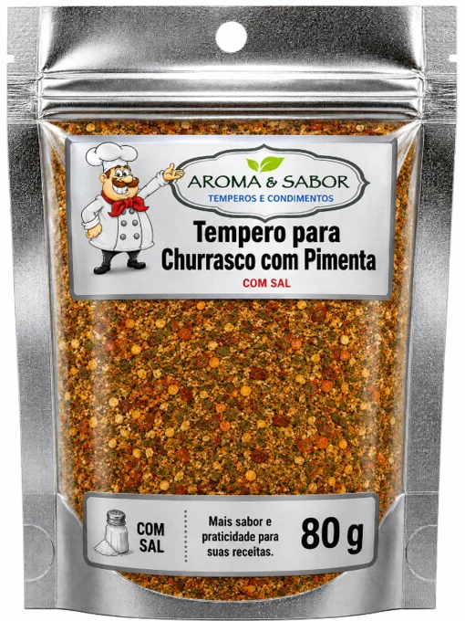 Foto de 08.22- Tempero para churrasco com pimenta
