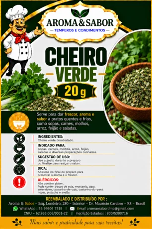 Foto de 09.109 - Cheiro Verde 20 gr