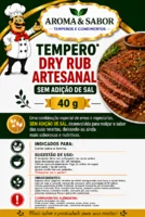 Miniatura de 09,87- *Tempero* Dry Rub Artesanal